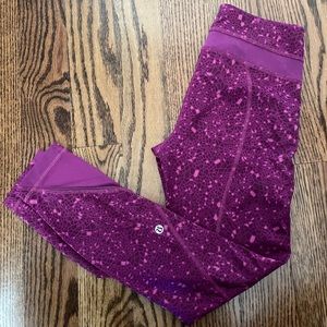 Lululemon running capri